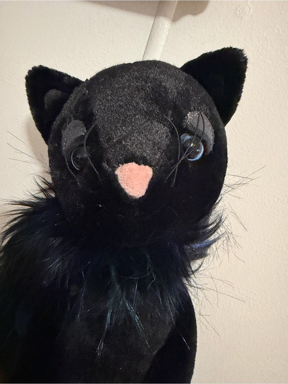 Rare retired Glamorama Cat plush toy made by Jellycat